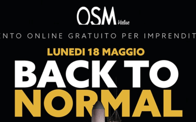 Evento Online Gratuito- 18 Maggio 2020 -Back to Normal