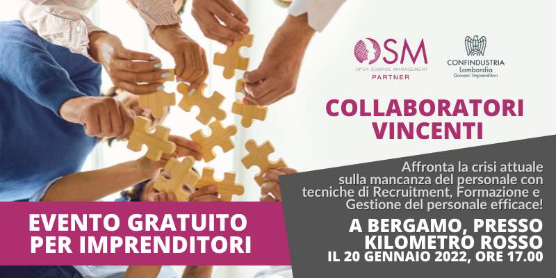 Collaboratori Vincenti – Strumenti per affrontare la mancanza di personale